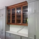 Finition armoires cuisine laque - Finition Thomalpha