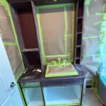Meuble lavabo fini en laque - Finition Thomalpha