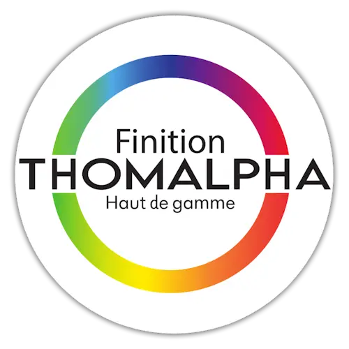 Logo Finition Thomalpha artisan finisseur Quebec